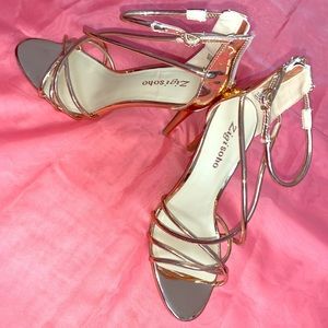 Rose Gold High Heels